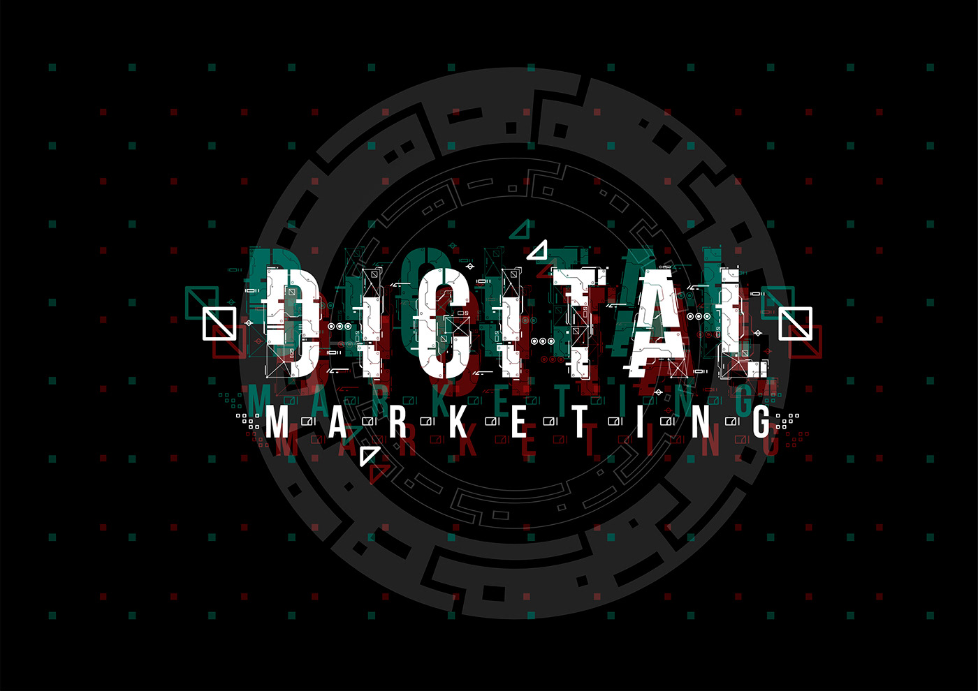HUD futuristic logo lettering digital Warning esports IoT Smart Data