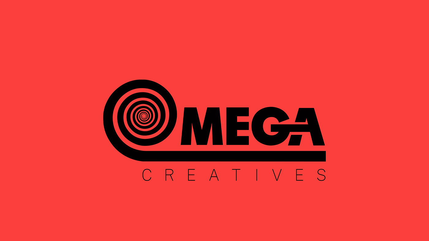 logo Logo Design Omega branding  vector ILLUSTRATION  typography   Advertising  creatives hm