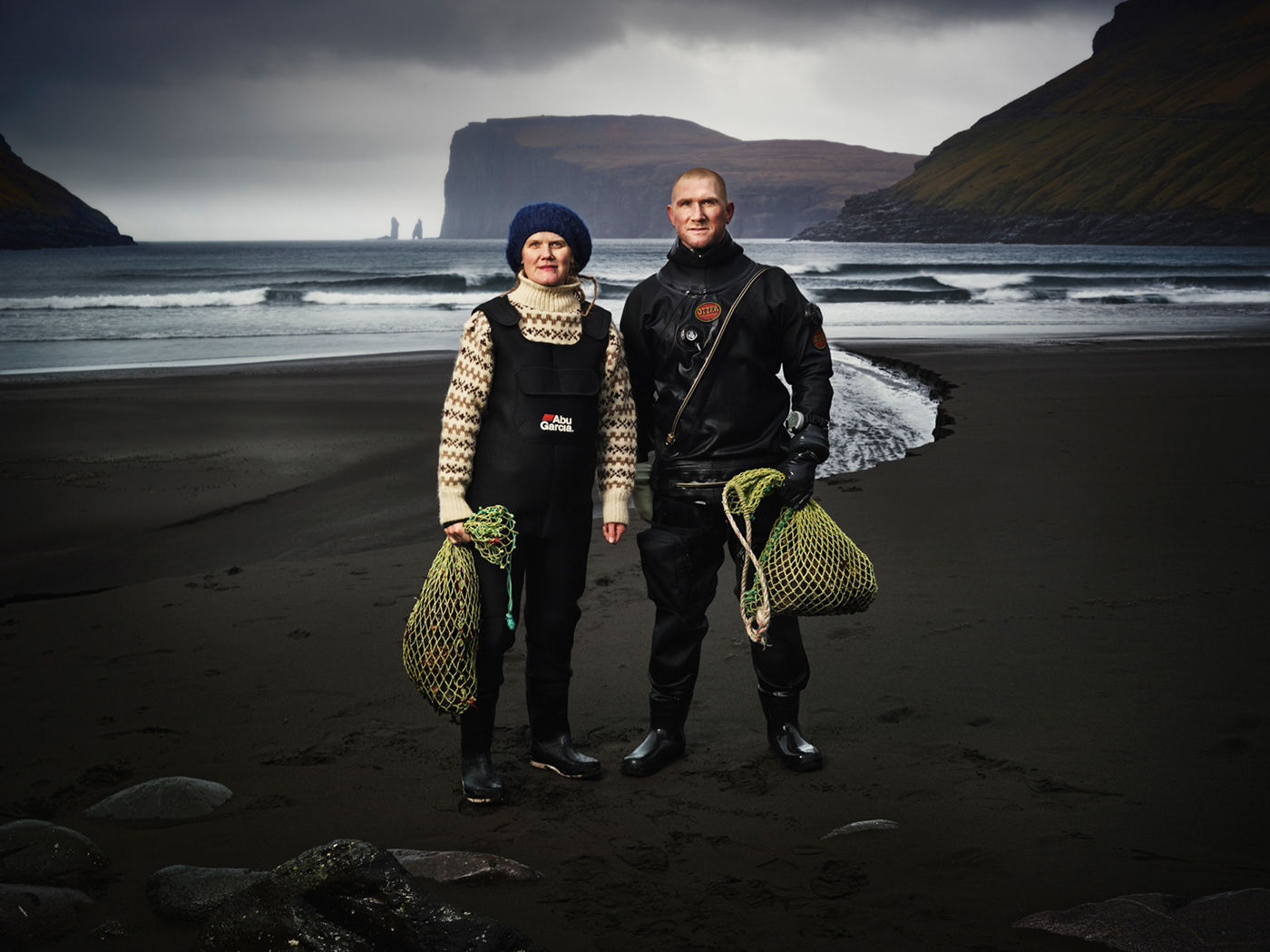 portrait photography Land Rover faroe islands food photography