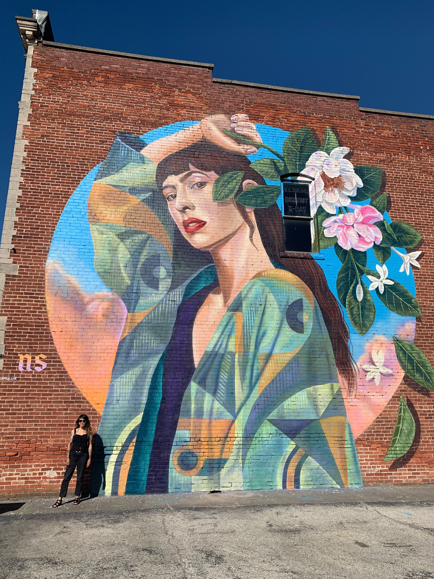 artist femaleartist Mural Muralist paint painter painting   smallBusiness streetart womanowned