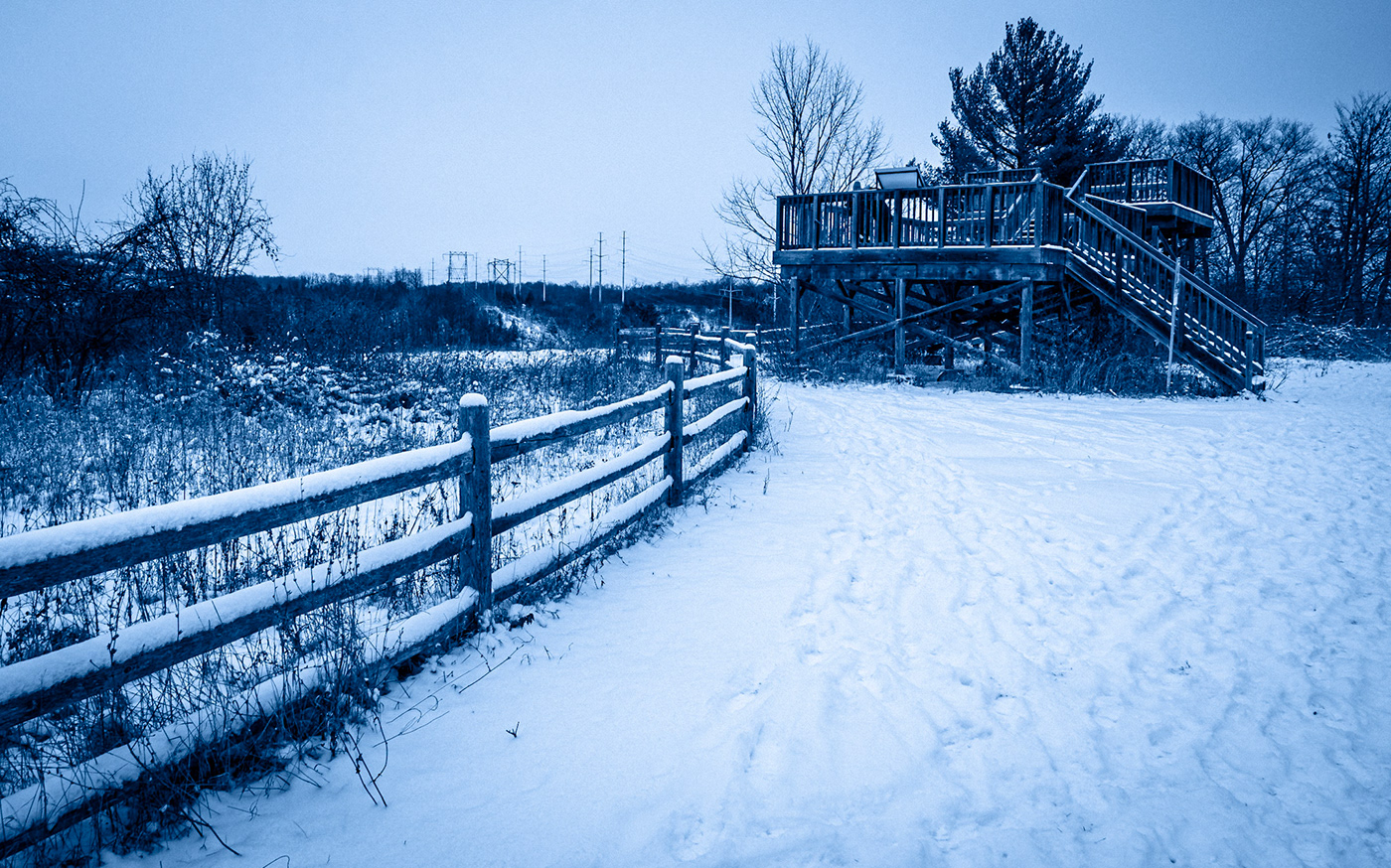 Hike Nature Ontario photowalk ravine Rouge Park Scarborough snow winter landscapes