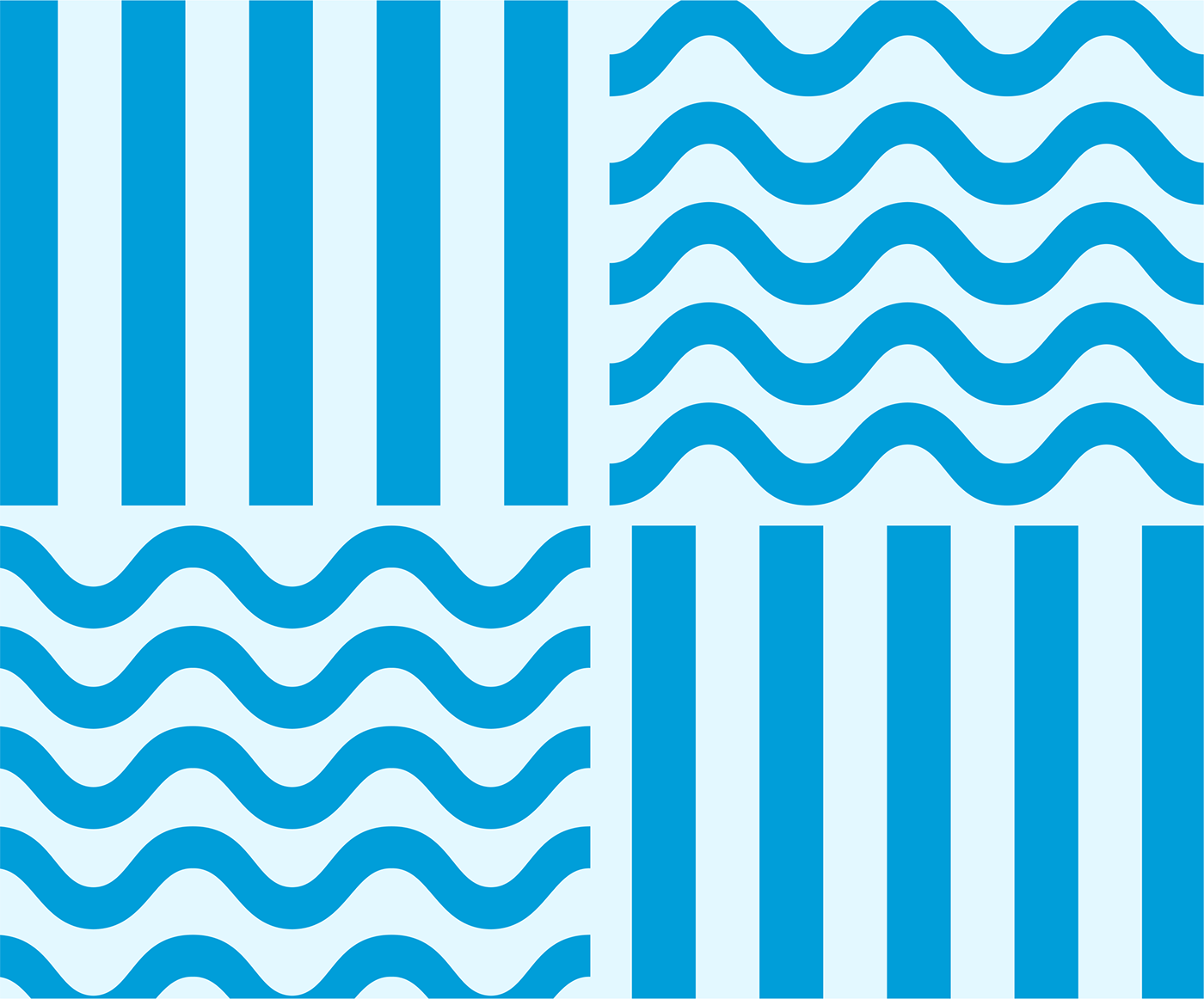 logo mark Logotype brand water simplicity minimal pattern icons Nature blue Collateral type monogram