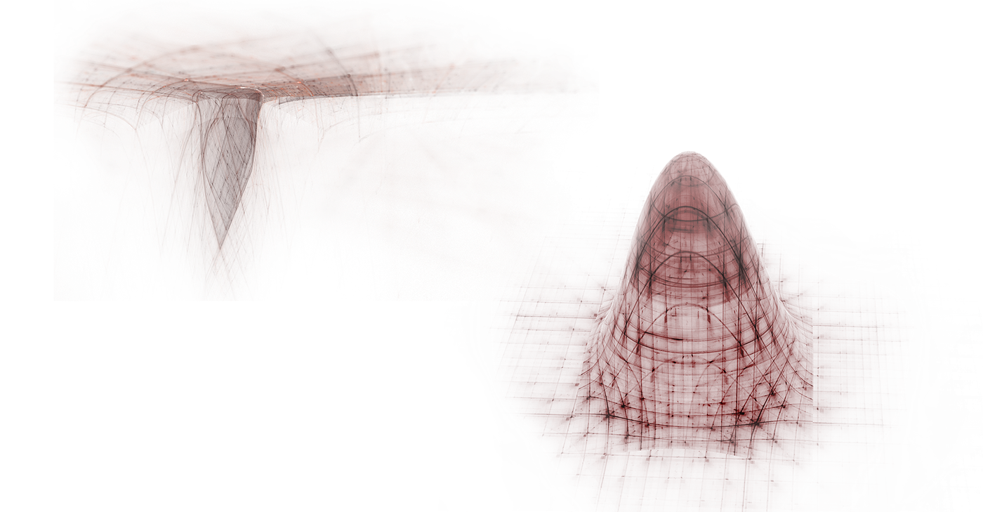 ILLUSTRATION Graphs Data finance science apophysis 7x 3D ornament complex richfox