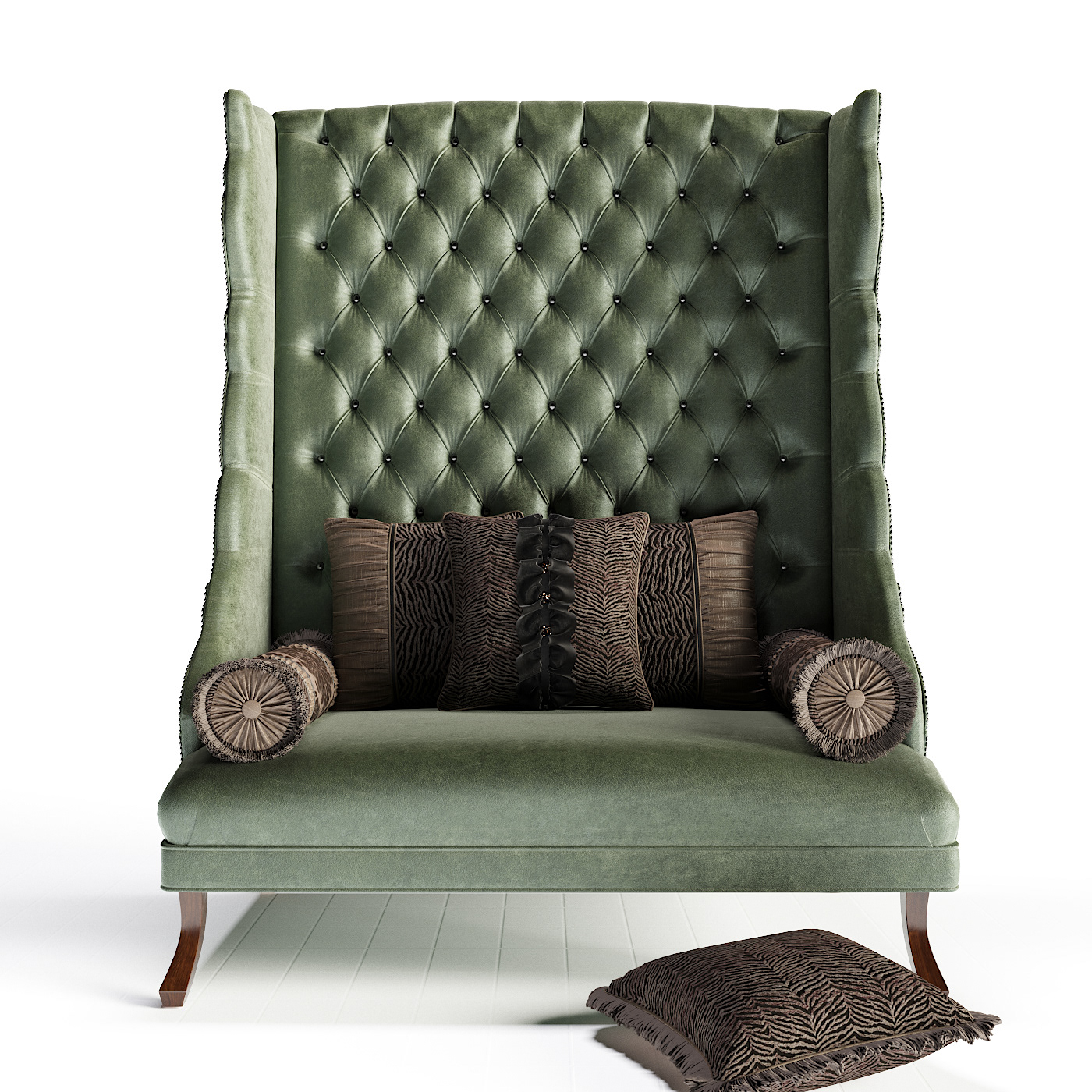 Haute House MARGO BANQUETTE Classic Sofa sofa моделирование 3д моделирование классический диван диван подушки классические подушки