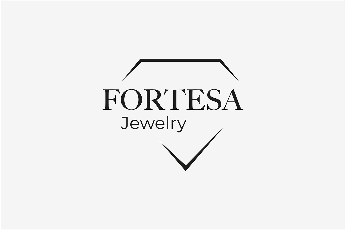 design Necklace jewelry silver gold elegant logo