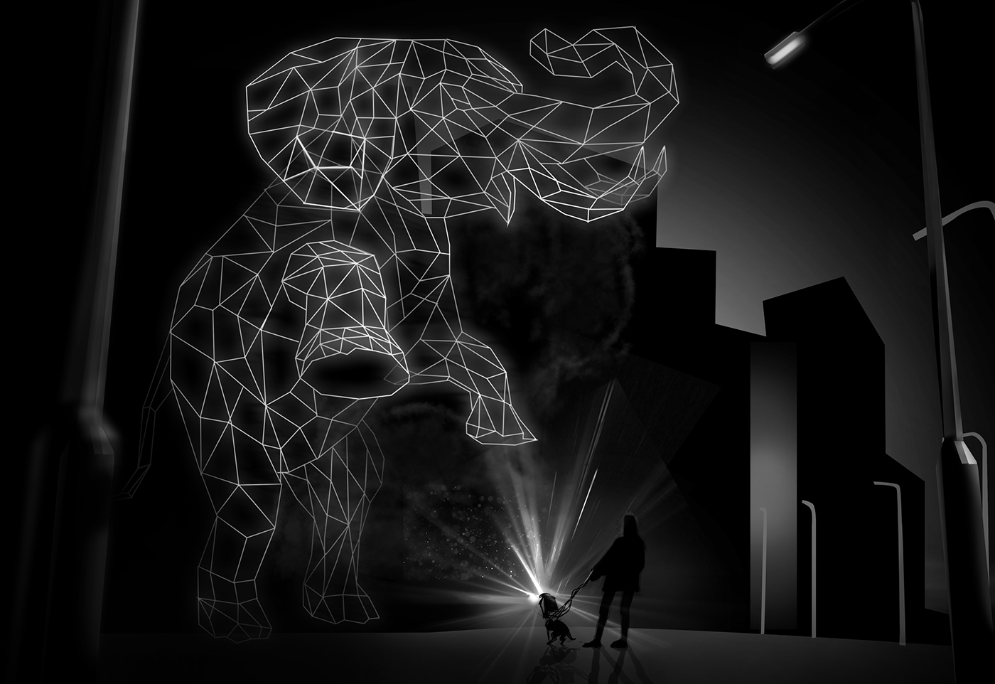 elephant hallucinations apparition maping
