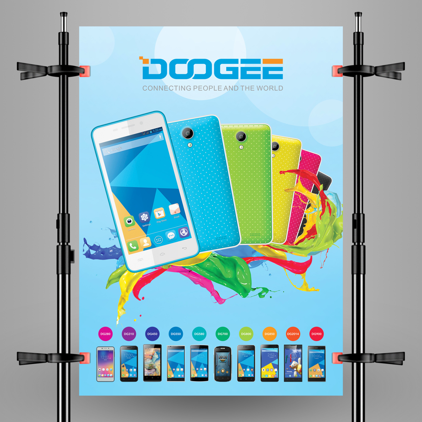 posters Doogee smartphone