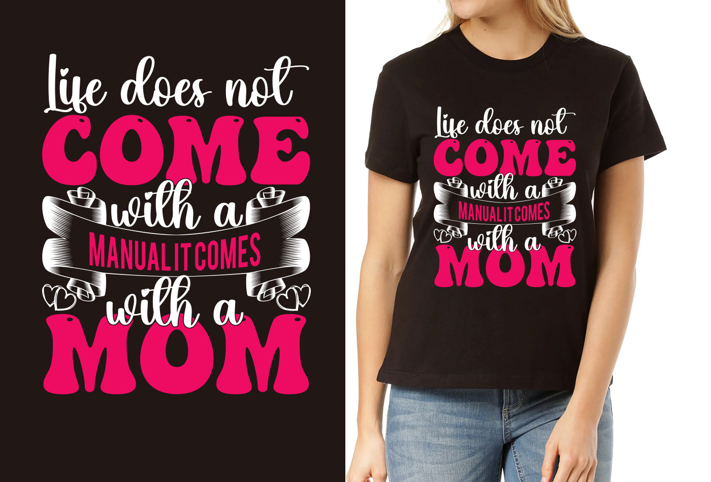 t-shirt typography   MOM t-shirt Mother's Day mom i love mom mom t shirt design mother t shirt mothers day tshirt design woman t-shirt design