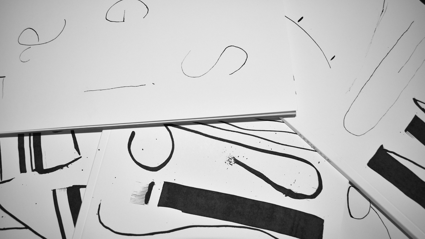 art black and white Calligraphy   design editorial design  graphic design  magazine print typography   Visual Communication