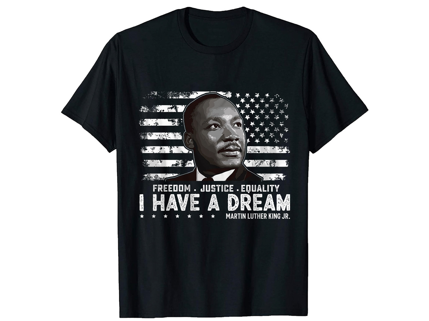 Martin Luther King Jr t shirt design