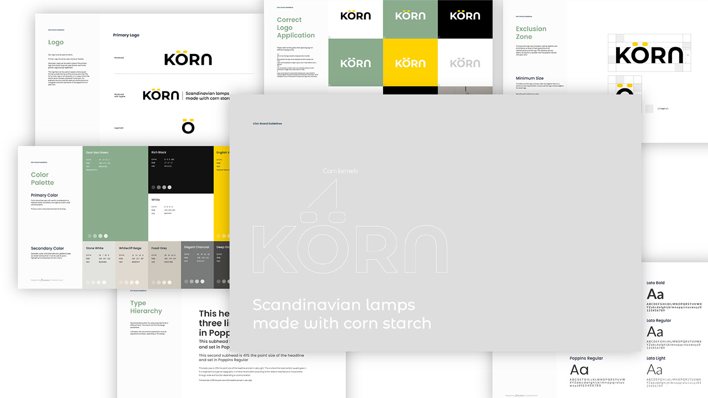 Brand Design branding  concept Ecommerce lamps lighting logo Scandinavian visual identity Website Design