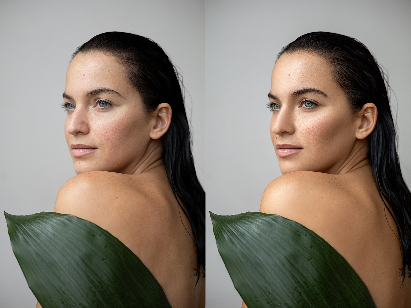 Fashion  beauty retouch makeup model portrait photoshoot editorial