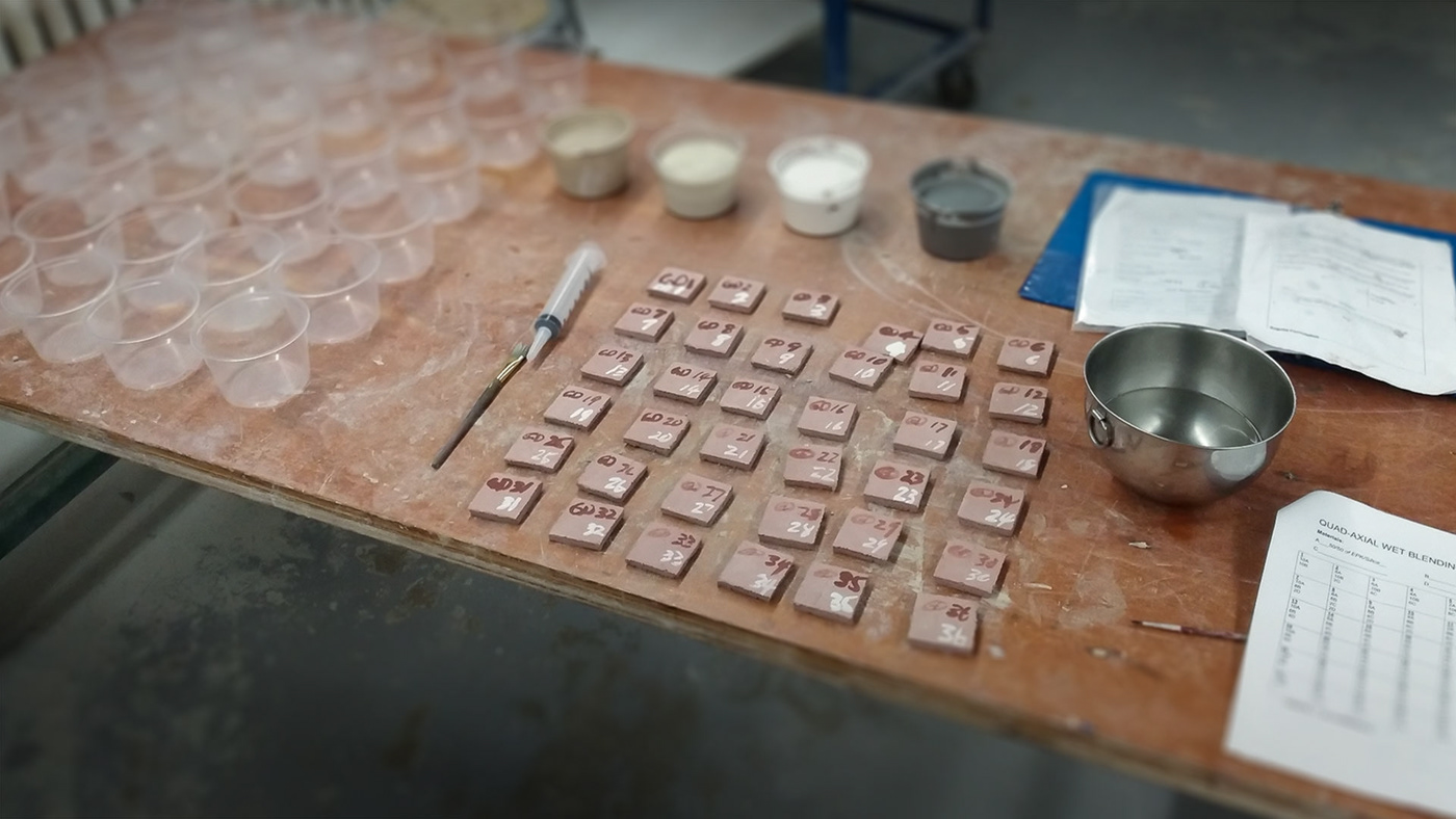 ceramic clay glaze material risd Pottery George