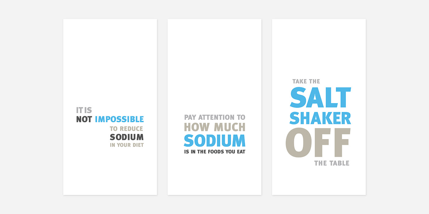 Salt book Food  Health hierarchy color graphic design  typography  