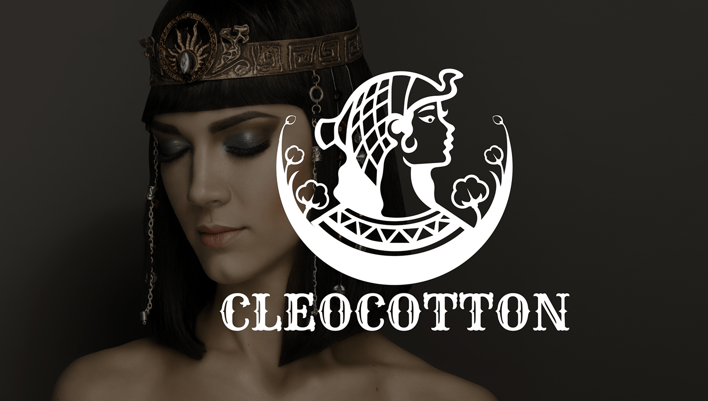Advertising  brand identity cleopatra creative egypt logo marketing  