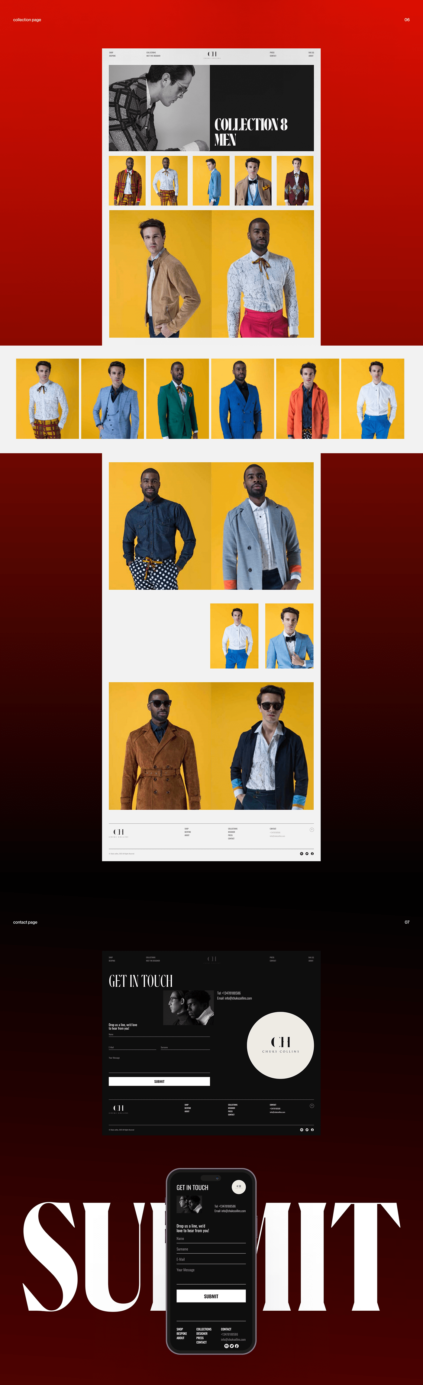 Adobe XD Figma UI Fashion  after effects animation  Web Design  Ecommerce Website adobe stock