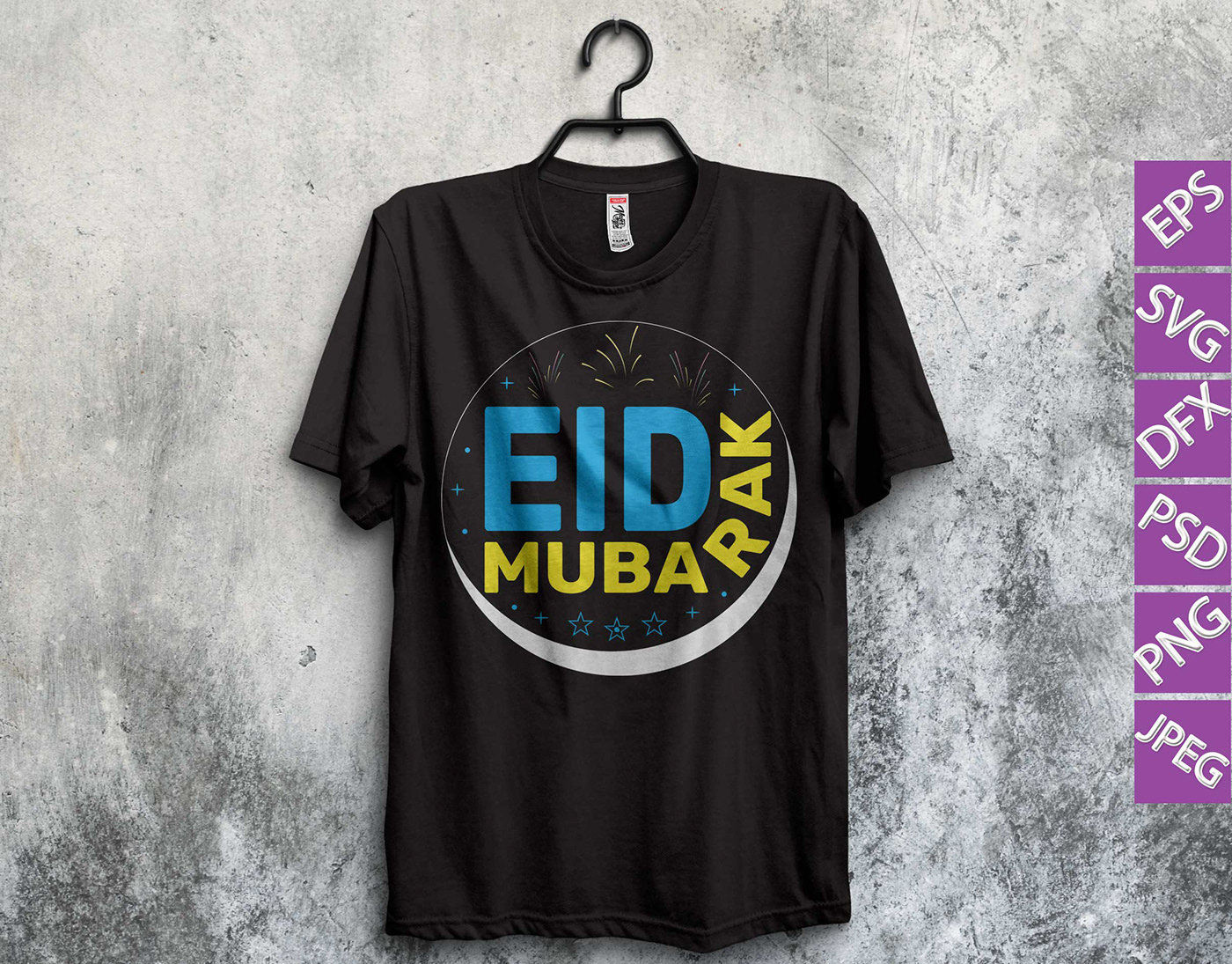 Custom T Shirt Design eid mubarak fashion design Happy Eid Mubarak online shopping Online T Shirt Market t shirt design by text typography t shirts vector design vector t shirt design