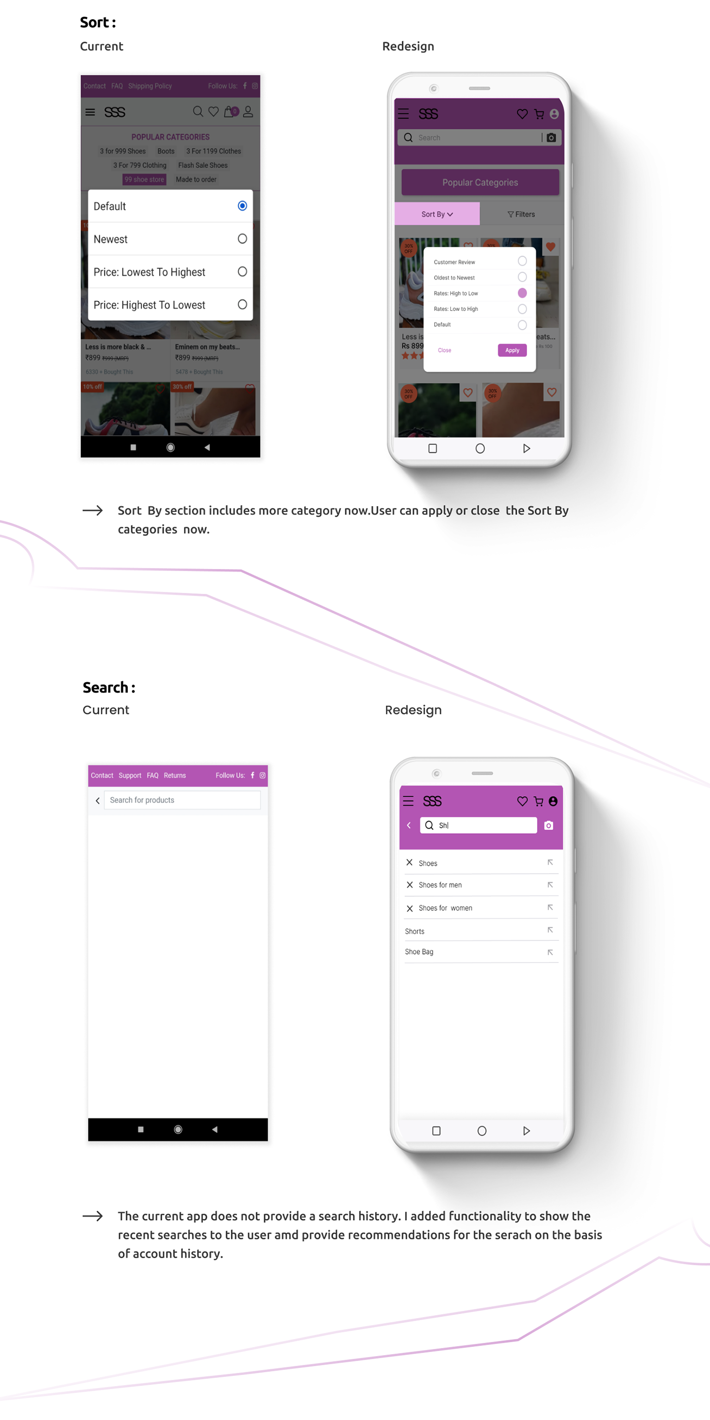 Case Study Clothing Figma online redesign redesign case study Shopping UI UI UX Case study ux