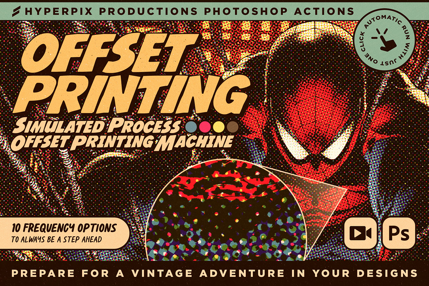 80s 90s CMYK offset printing photoshop action print design  Printing Retro vintage magazine