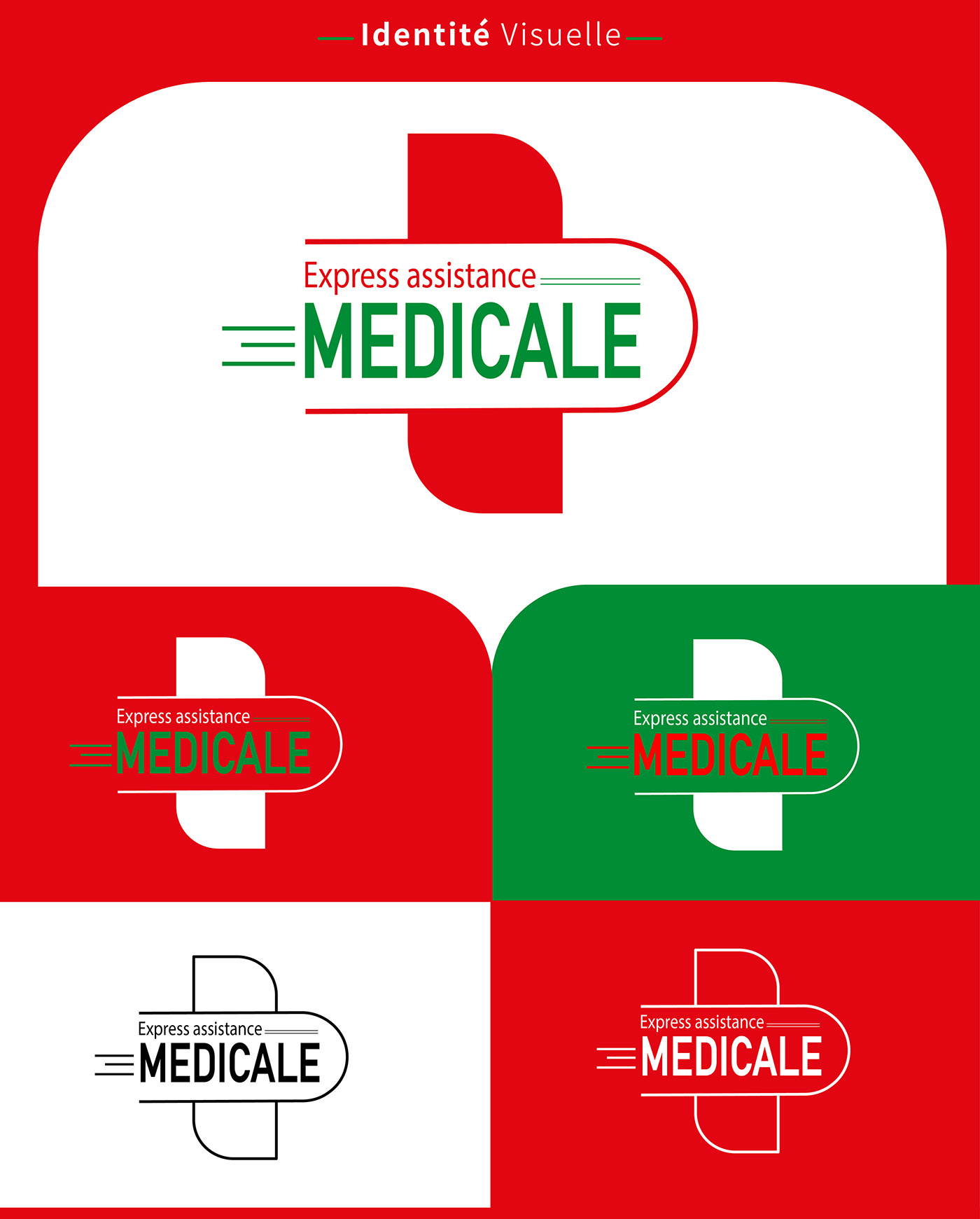 medicine medical clinic Health hospital Logo Design adobe illustrator identity visual marketing  