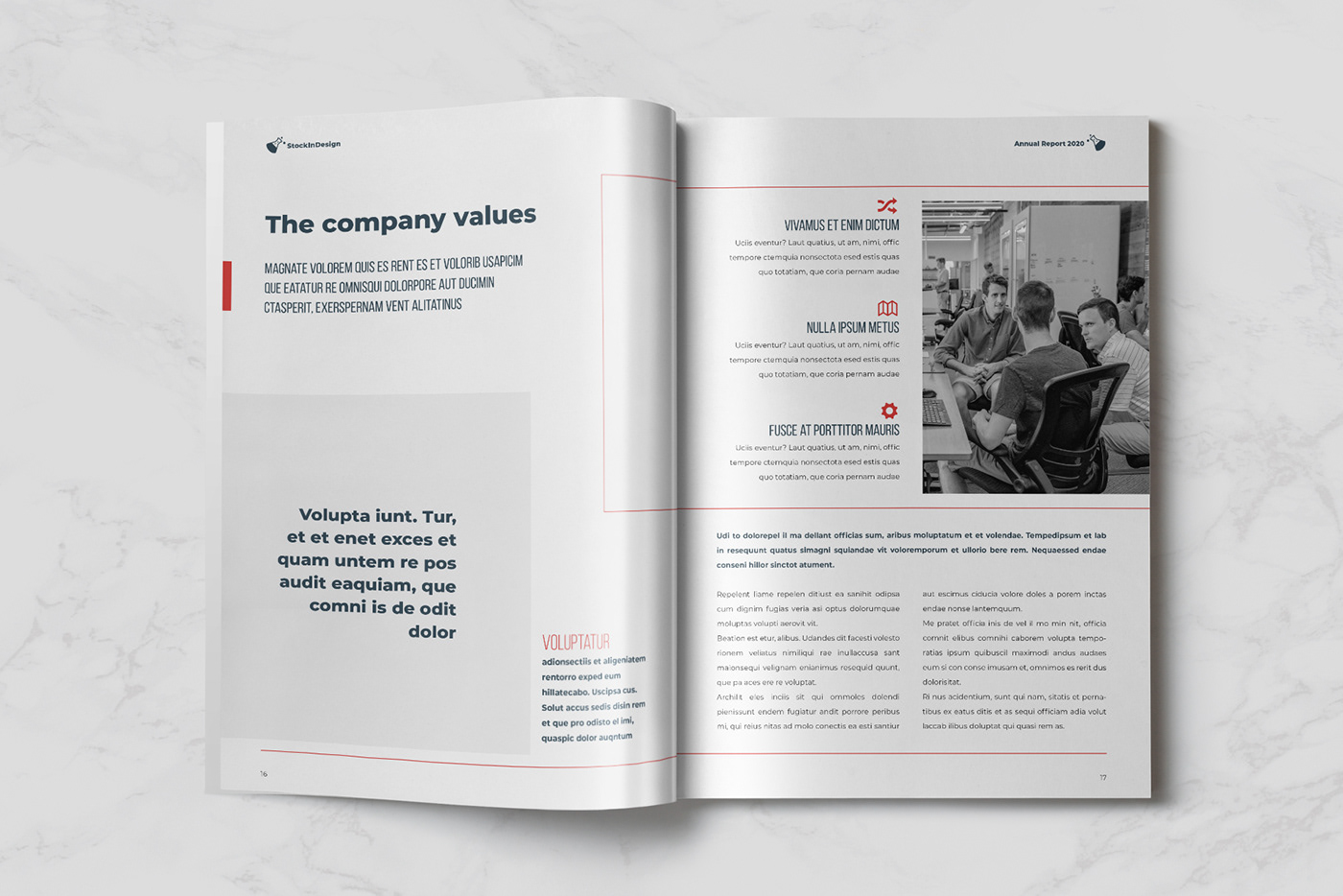 annual report annual report template Brochure Template indesign template infographics plantilla indesign Reporte Anual