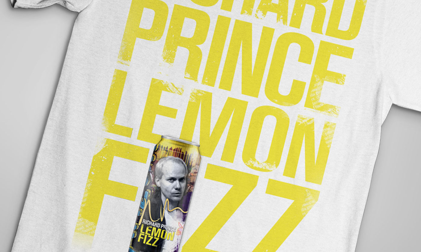 arizona Mpire richard prince Lemon Fizz soda package design  product development print art poster Magazine Ad campaign fine art