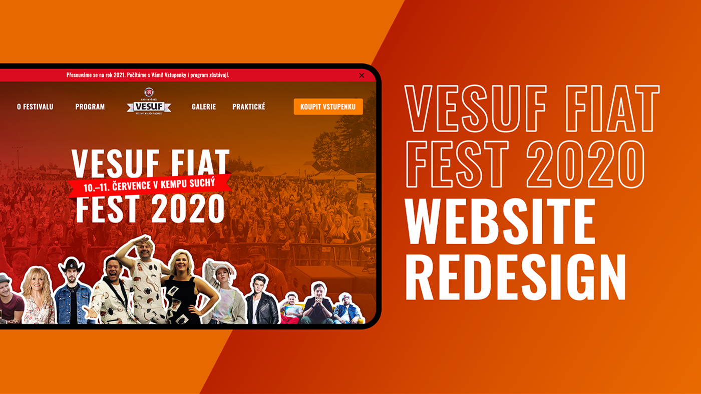 festival music orange pop red redesign rock summer Webdesign Website