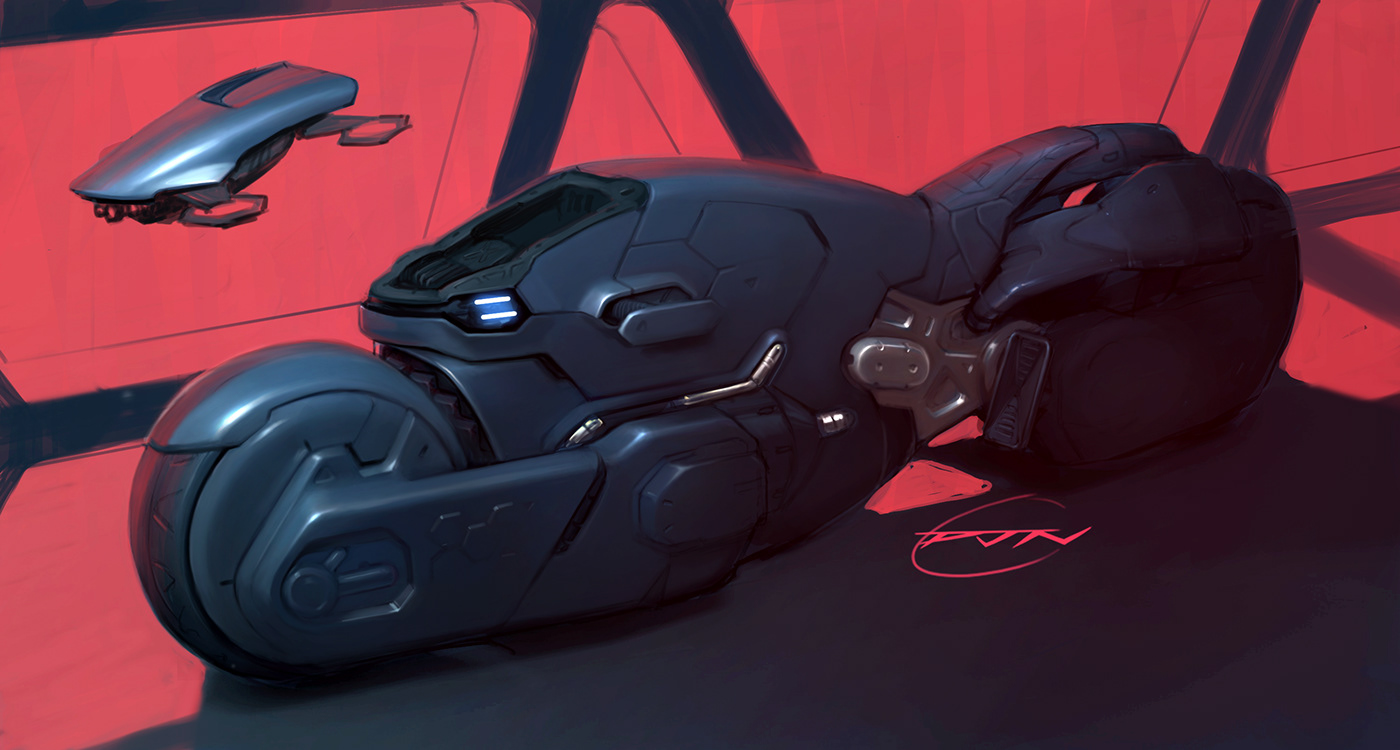 automotive   batbike batman batmonbile car concept design Film   sci-fi Vehicle