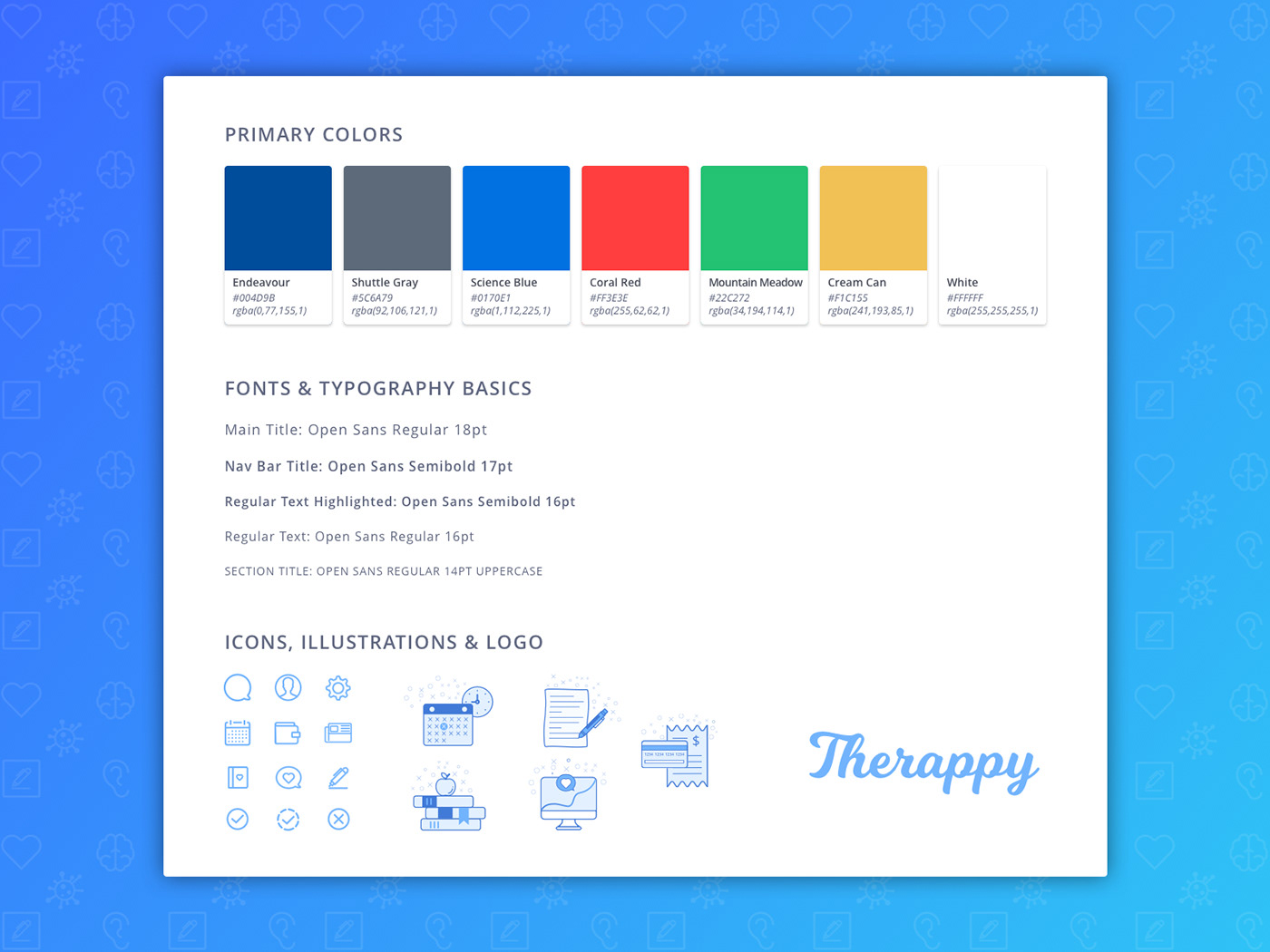 therapy application UI ux Webdesign psychology Mobile app medical ASSISTANT