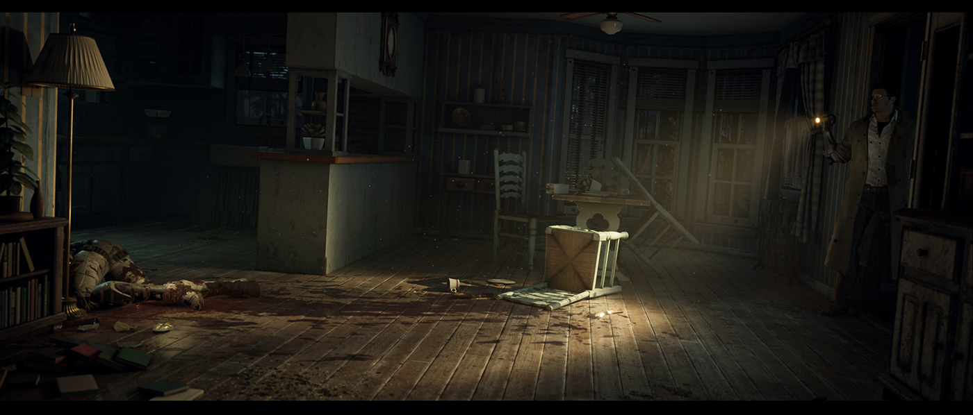 abandoned lighting realtime UE4 Unreal Engine warehouse