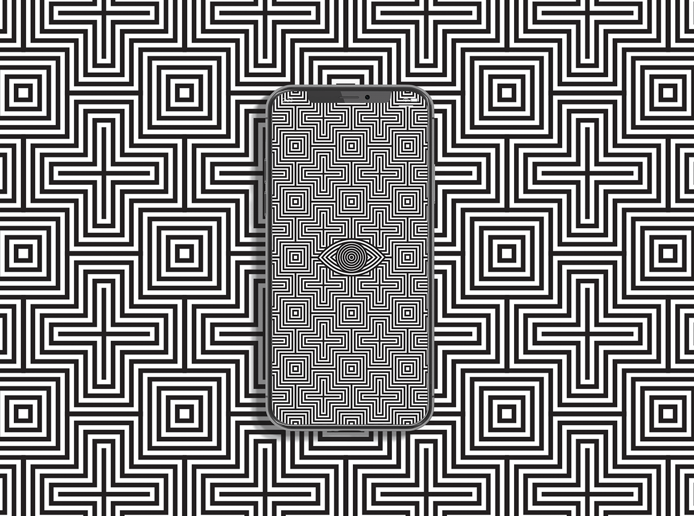 pattern mind control geometric illusion