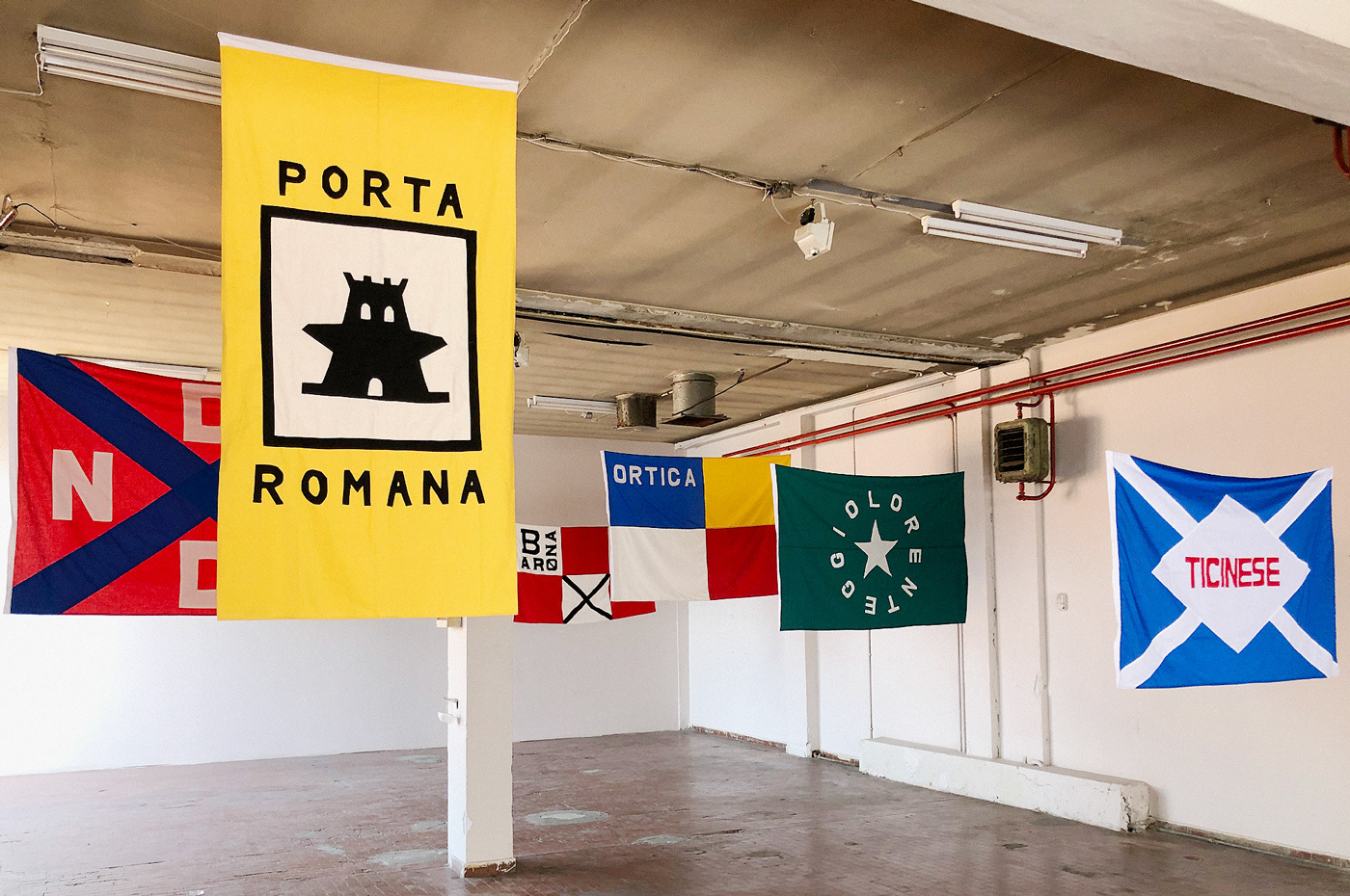 milano milan flag flags district territorial Urban Design Territorial branding isola Lambrate