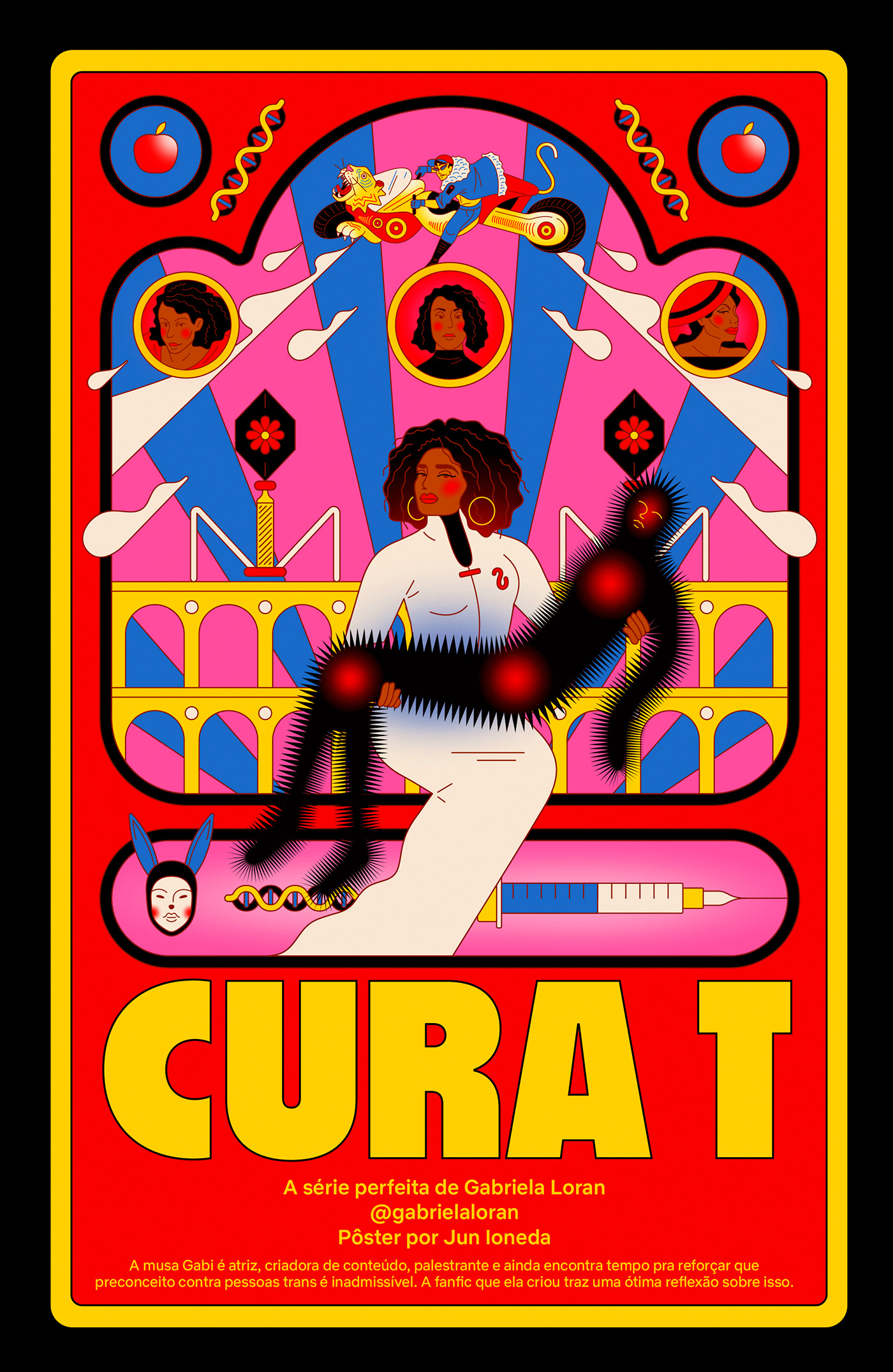 lgbtqia+ movie Netflix poster Poster Design pride queer Scifi series