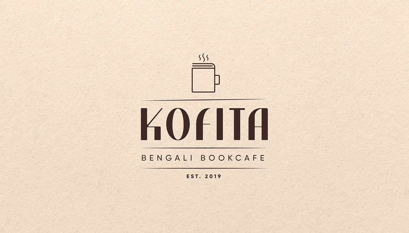 Kofita bengali bookcafe logo