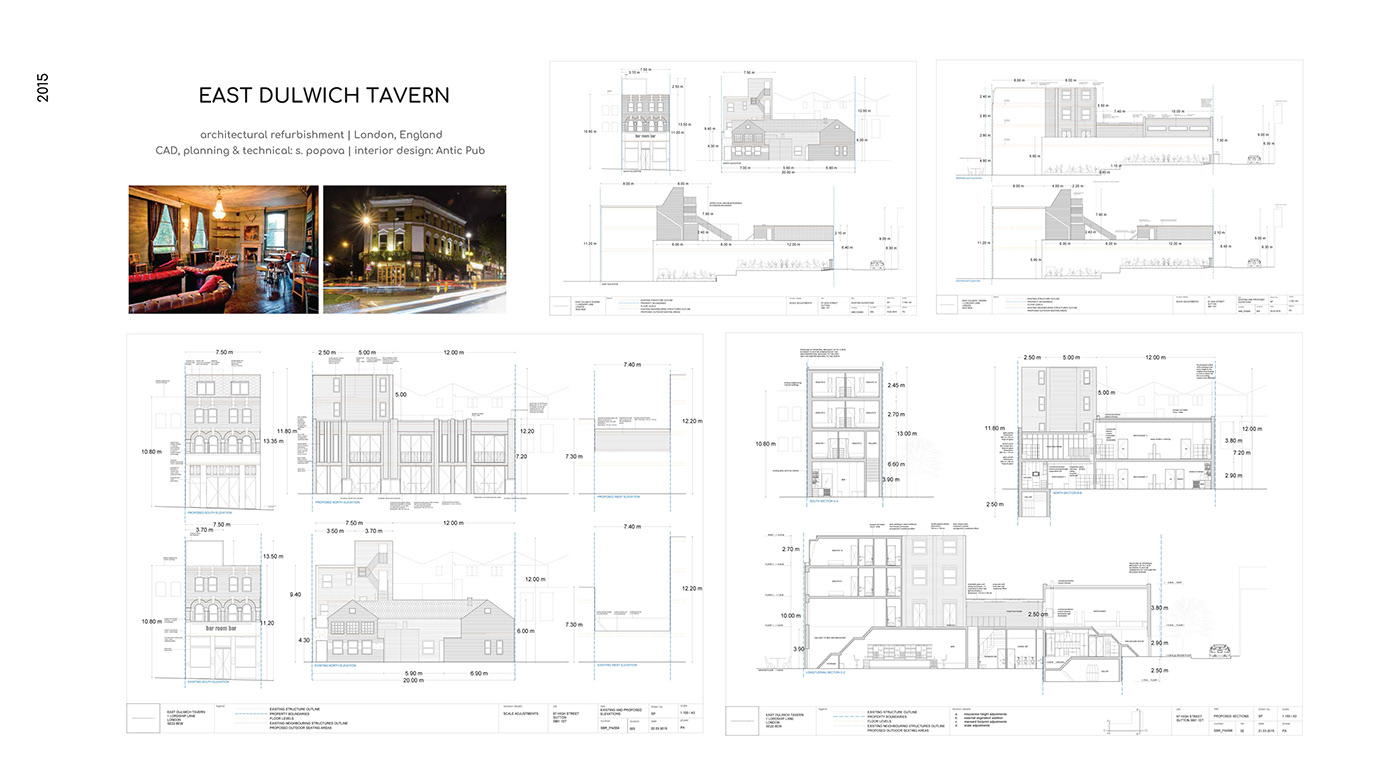 architecture airbnb London england planning application pubs refurbishment
