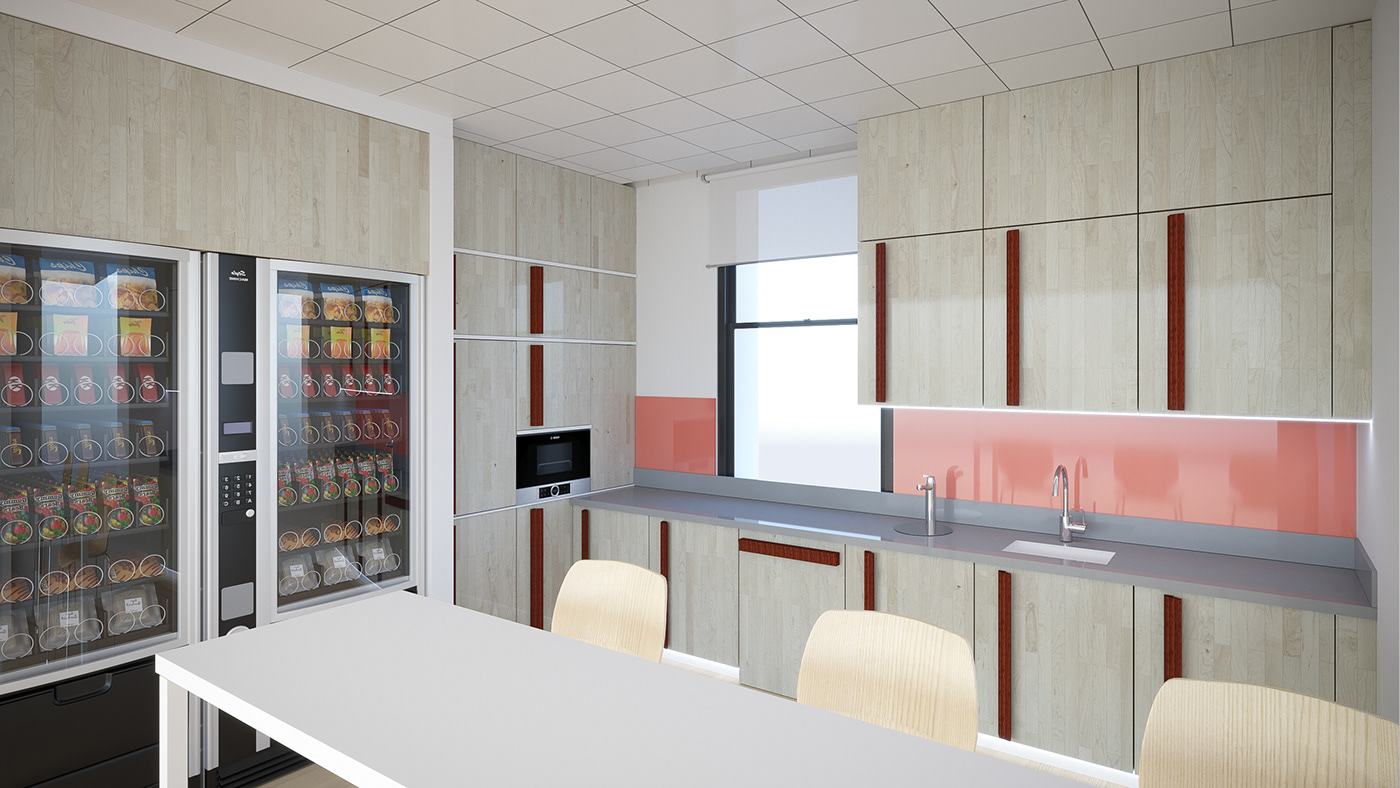 Render architecture 3D business Office University archviz