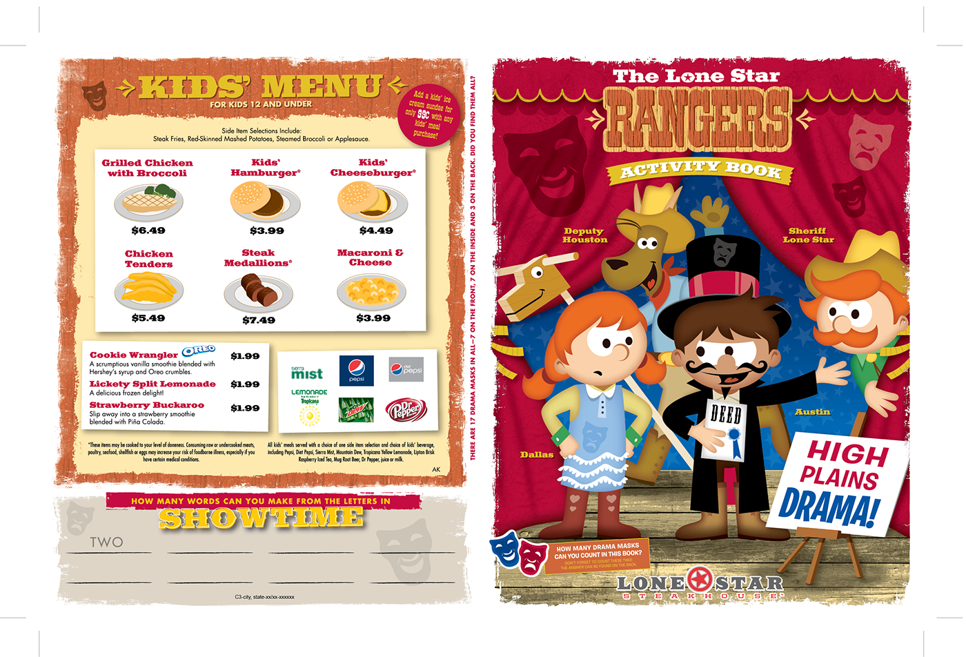 kids families marketing   ILLUSTRATION  Character design  restaurant QSR Games