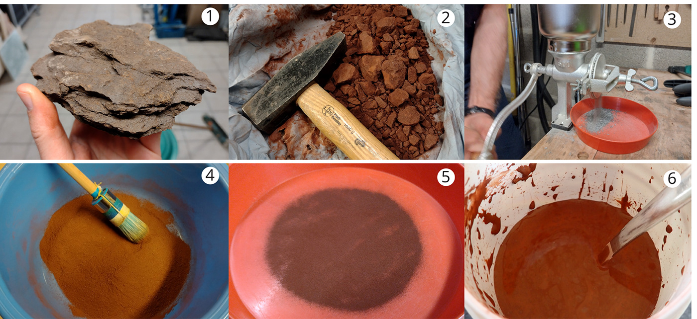 branding  ceramic clay glaze luxembourg minerals nation