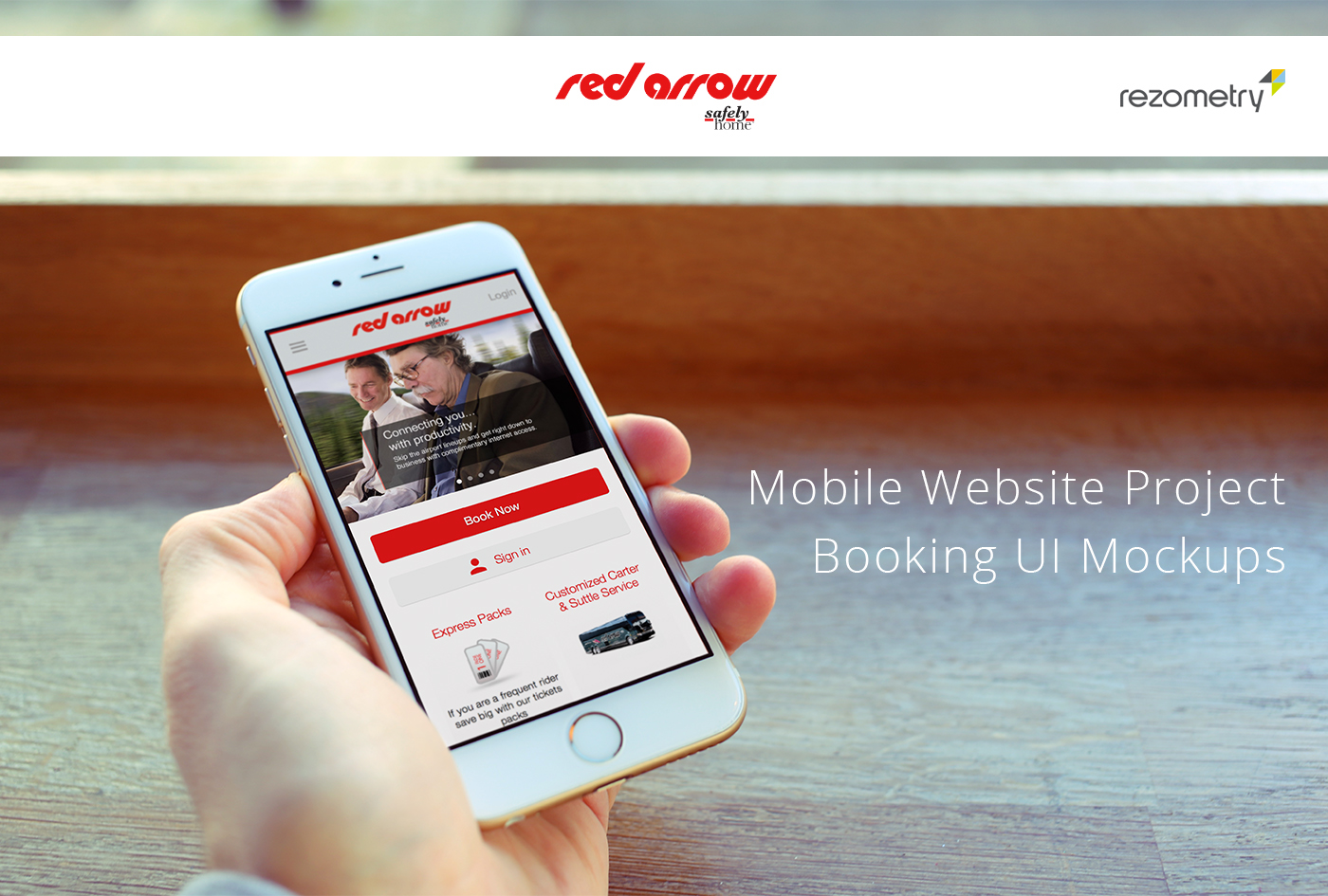 mobile Travel Web Webdesign tickets bus