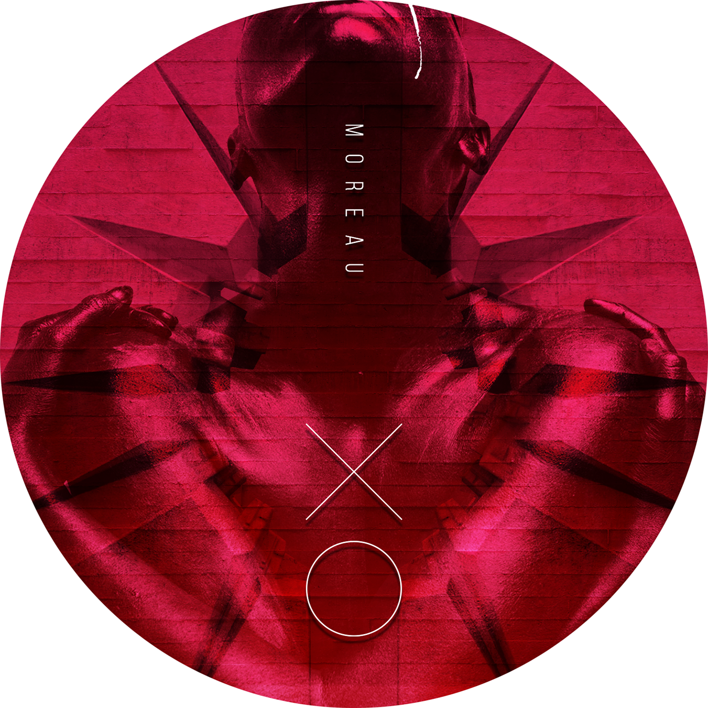 xo Album electronic music architecture modernism graphic design album cover visual concept