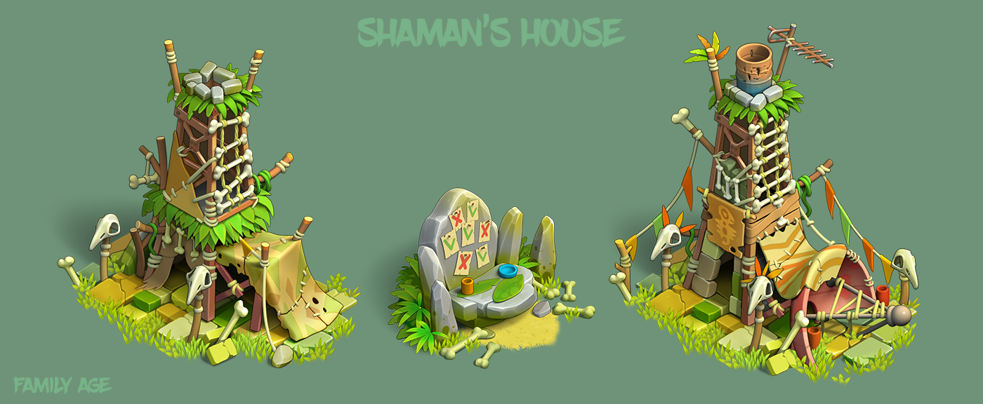 shaman Samwell SHOWER wc lighthouse cartoon game building