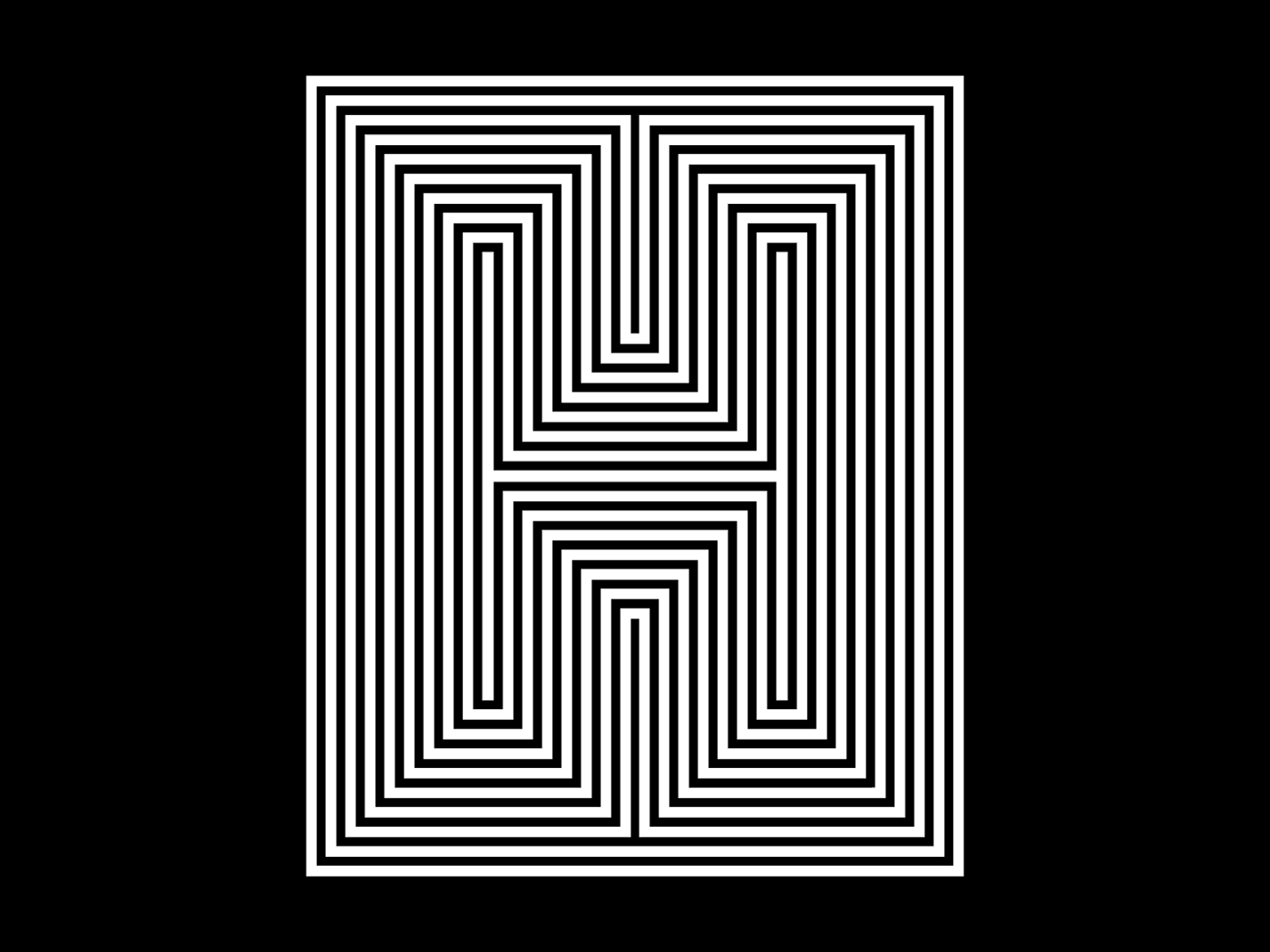 36 days of 36days 36daysoftype letter op art opart optical art optical illusion type typography  