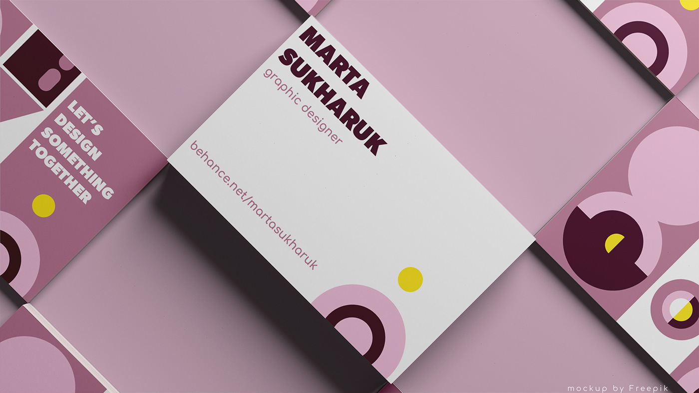 business card designer graphic design  ILLUSTRATION  personal card