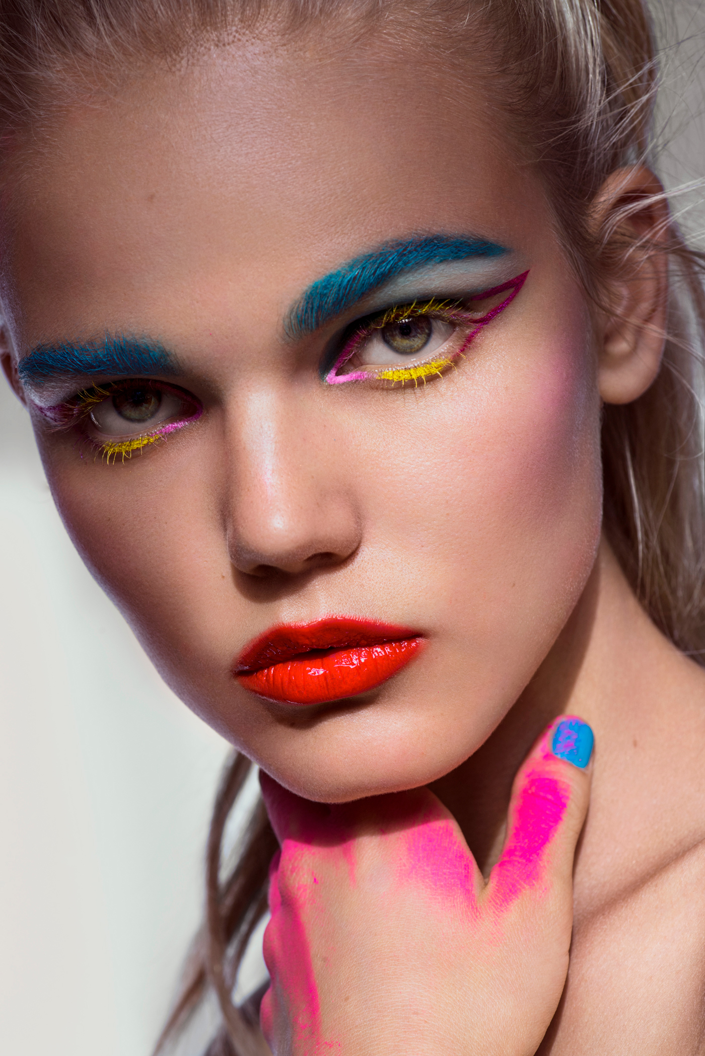 photo retouch retouching  retoucher beauty Fashion  makeup color model closeup