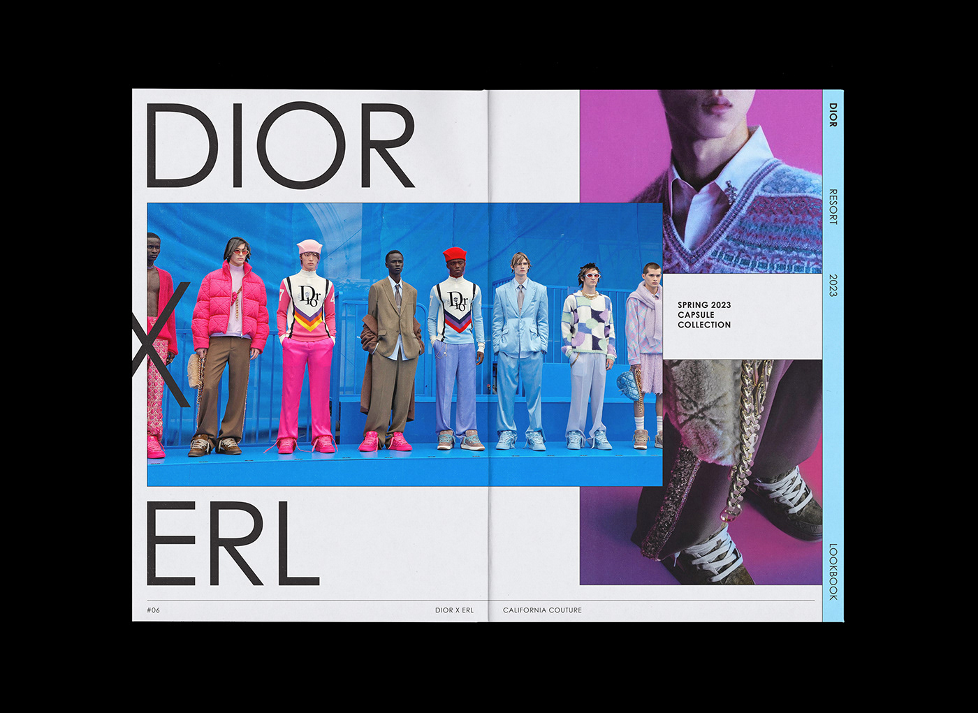 Dior x ERL — Resort 2023 Lookbook Spring 2023 Capsule Collection