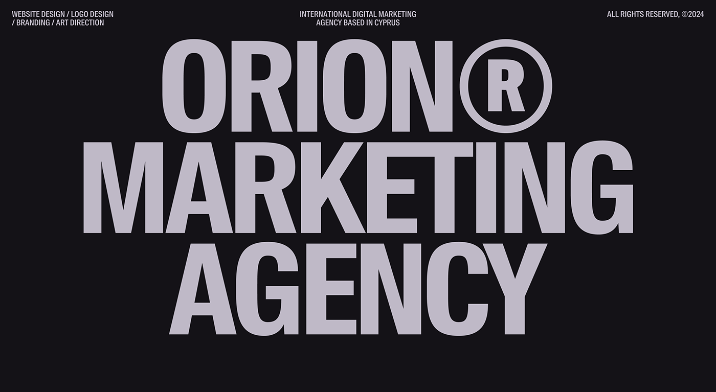 Web Web Design  interaction bold typography   identity branding  agency marketing  