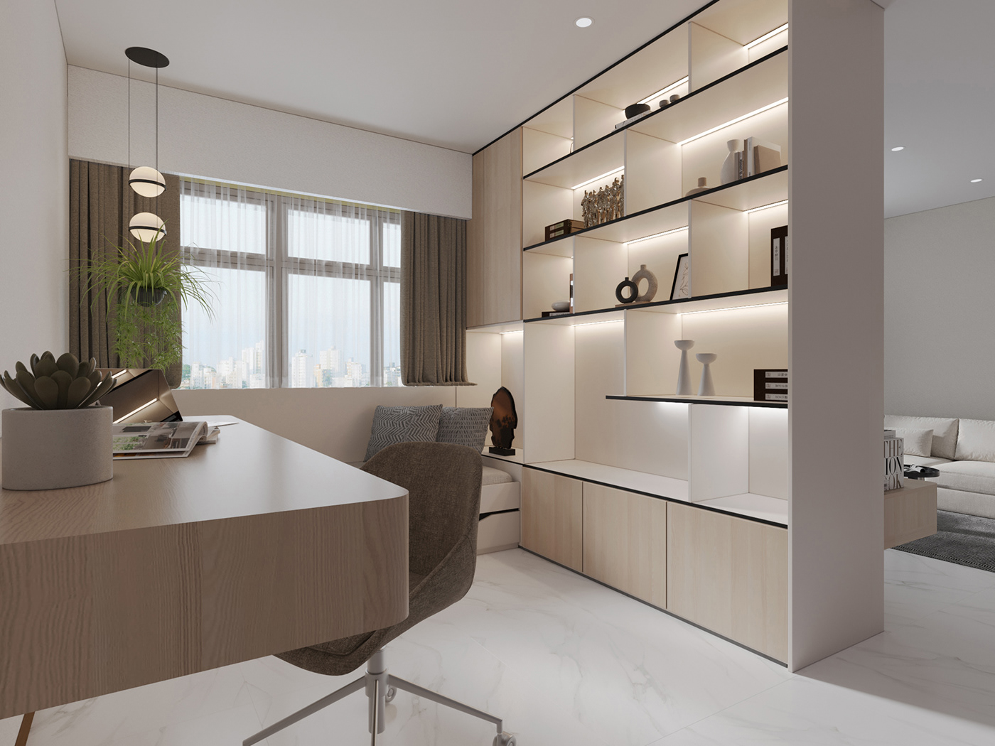 furniture interior design  Render corona architecture