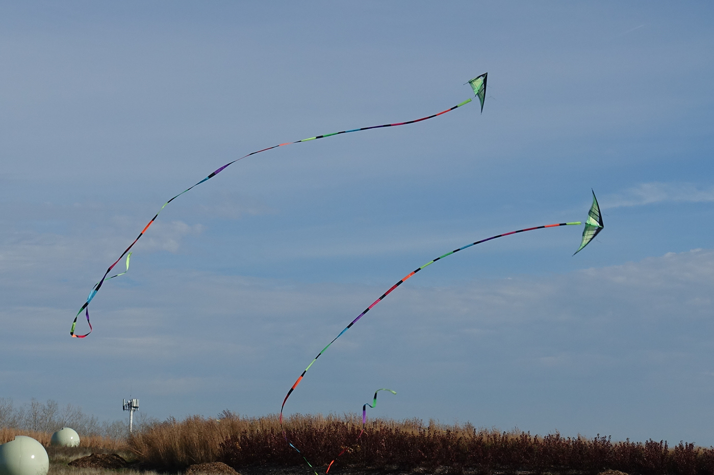 Abstract Art kites Montreal Canada Nature