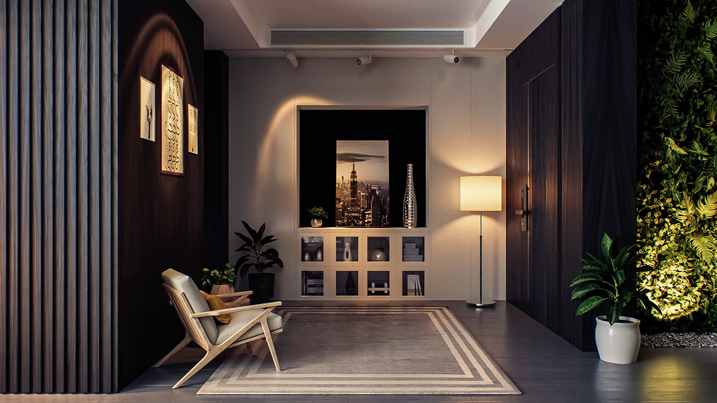 Unreal Engine 5 visualization interior design  Render 3ds max archviz modern architecture