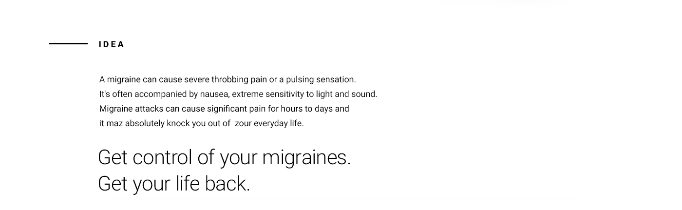 Web migrene cure headache head